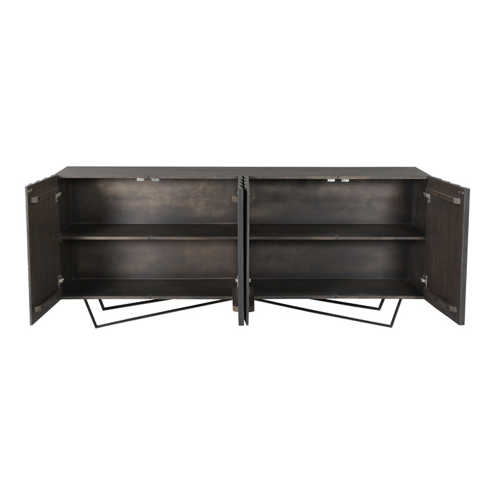 American Home Furniture | Moe's Home Collection - Brolio Sideboard Charcoal