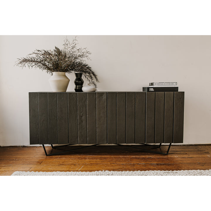 American Home Furniture | Moe's Home Collection - Brolio Sideboard Charcoal