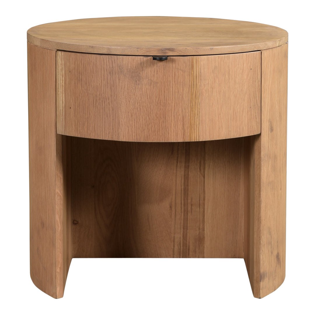 American Home Furniture | Moe's Home Collection - Theo One Drawer Nightstand Natural