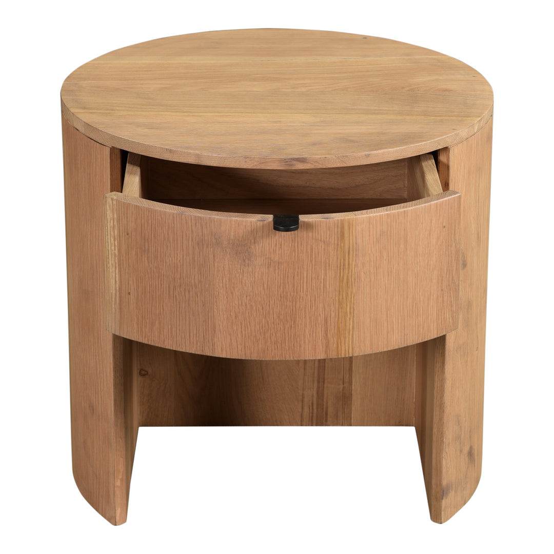 American Home Furniture | Moe's Home Collection - Theo One Drawer Nightstand Natural