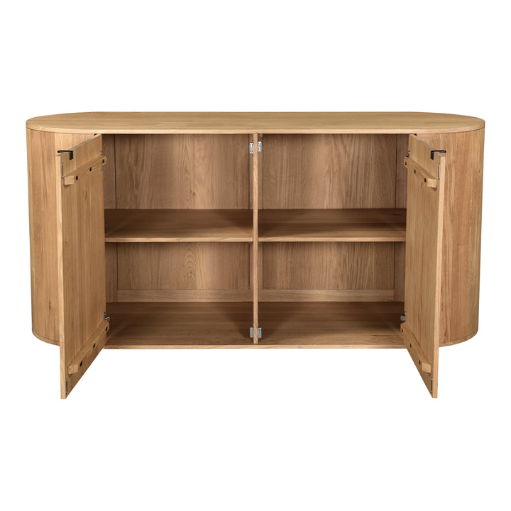 American Home Furniture | Moe's Home Collection - Theo 2 Door Sideboard Natural