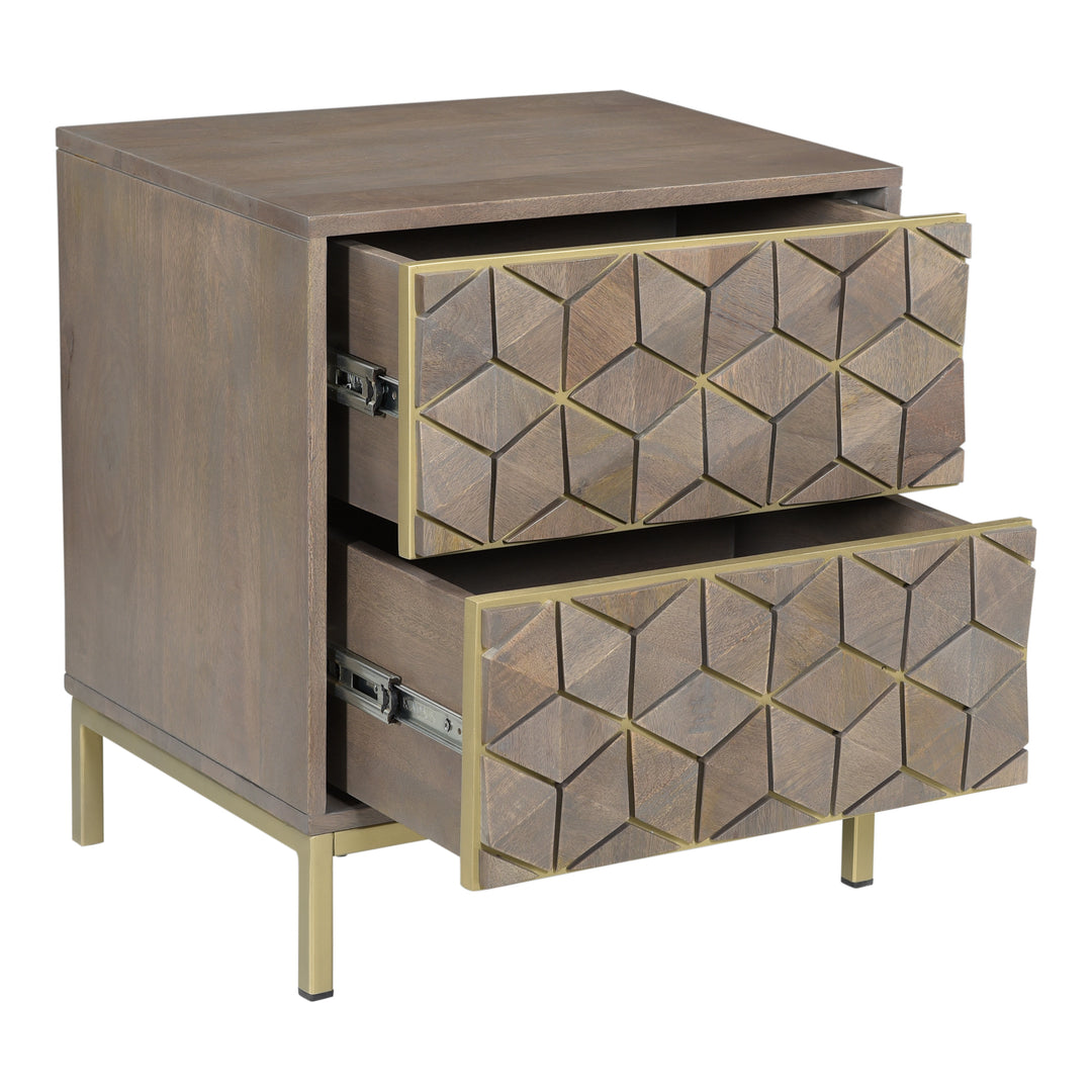 American Home Furniture | Moe's Home Collection - Corolla Nightstand