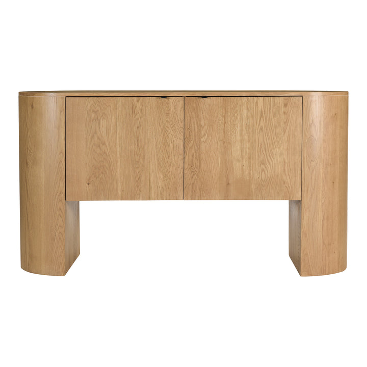 American Home Furniture | Moe's Home Collection - Theo 2 Door Sideboard Small Natural