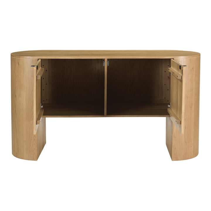 American Home Furniture | Moe's Home Collection - Theo 2 Door Sideboard Small Natural