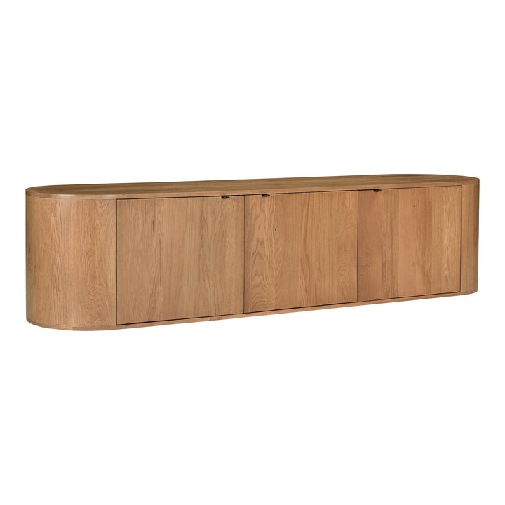 American Home Furniture | Moe's Home Collection - Theo Media Bench Natural