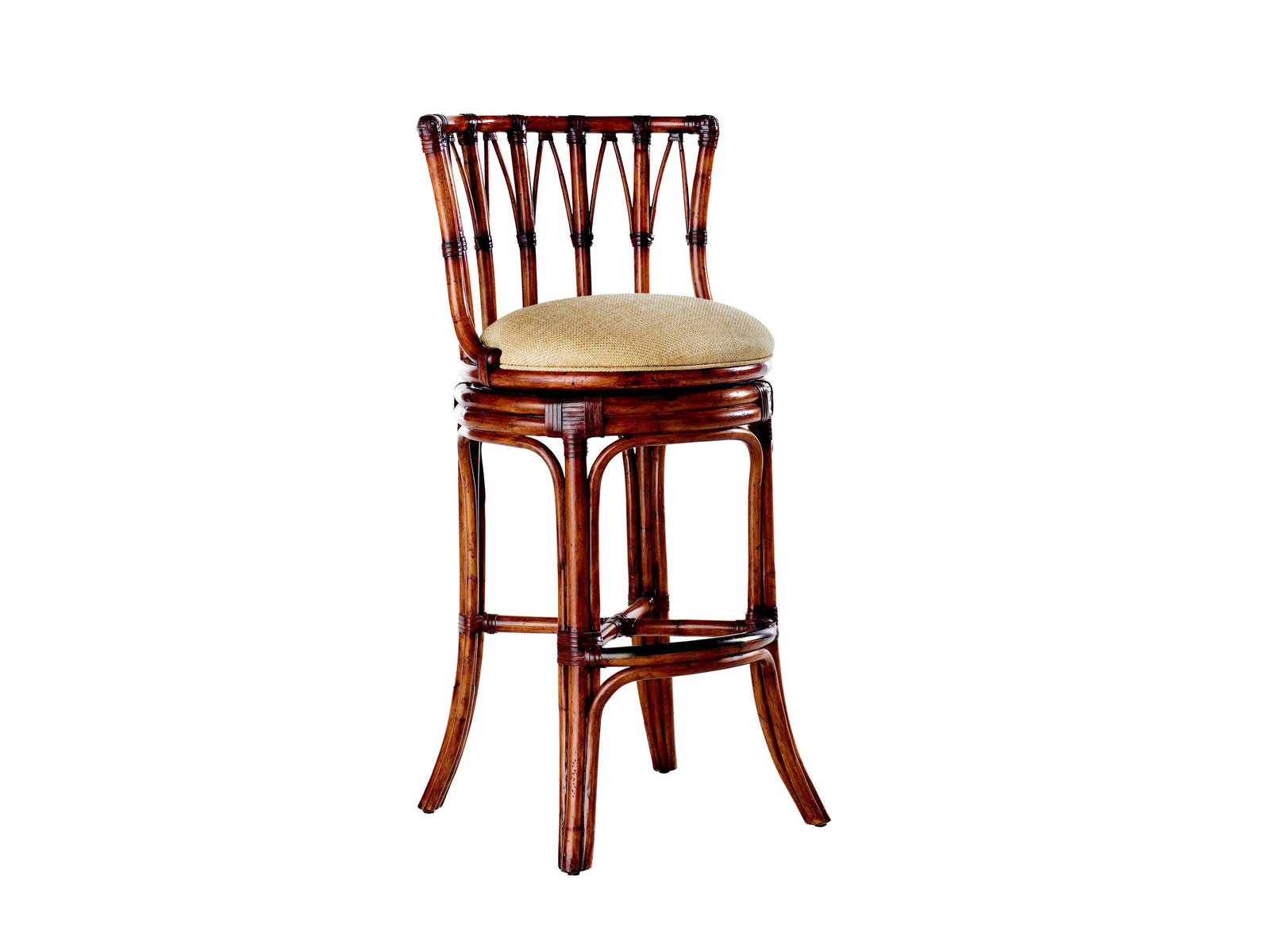 Tommy Bahama Home Island Estate South Beach Swivel Bar Stool BAR STOOLS + COUNTER STOOLS