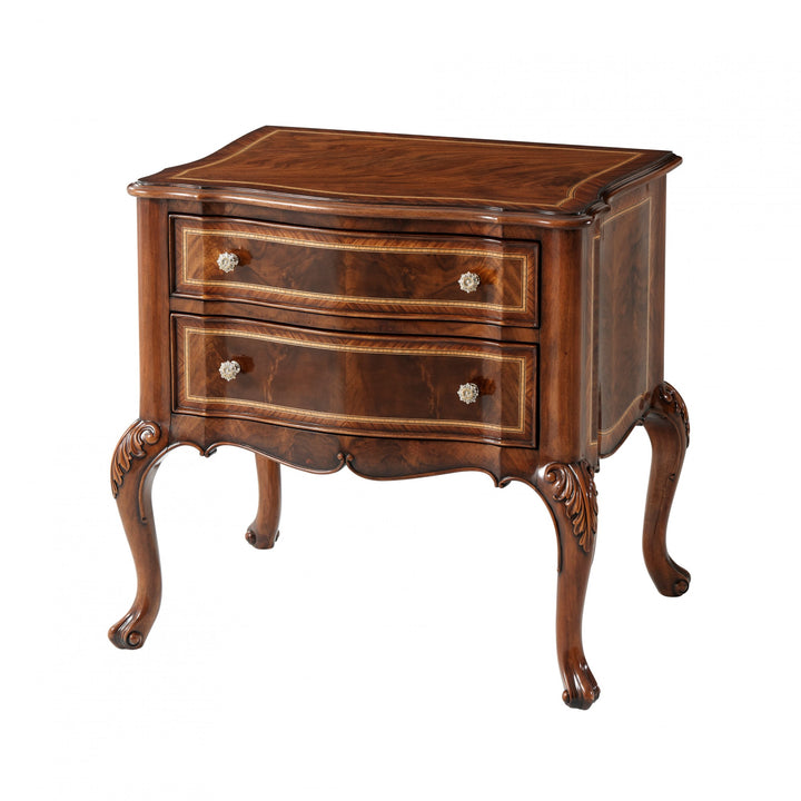 Neville Nightstand - Theodore Alexander - AmericanHomeFurniture