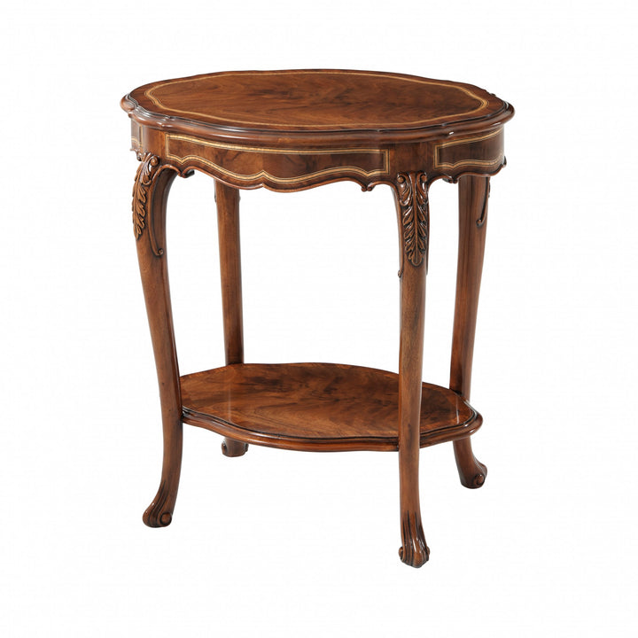 Oval Millard Accent Table - Theodore Alexander - AmericanHomeFurniture