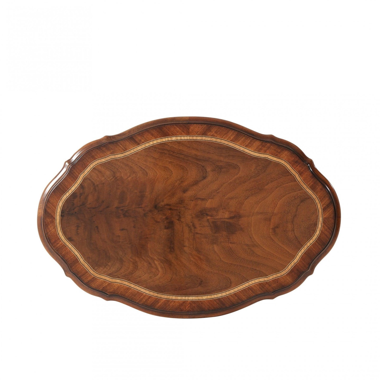 Theodore Alexander Oval Millard Accent Table ACCENT TABLES