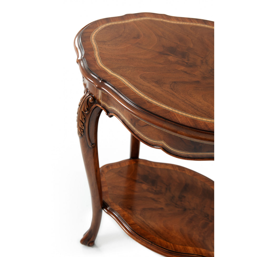 Oval Millard Accent Table - Theodore Alexander - AmericanHomeFurniture