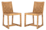 JERMAINE WOVEN DINING CHAIR (SET OF 2) - AmericanHomeFurniture
