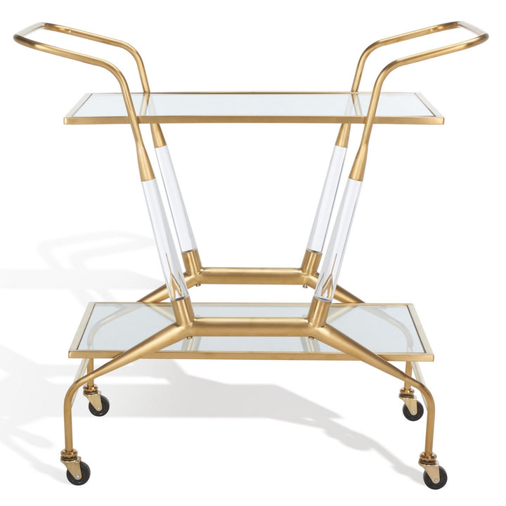 SHERISE ACRYLIC BAR CART - Safavieh - AmericanHomeFurniture