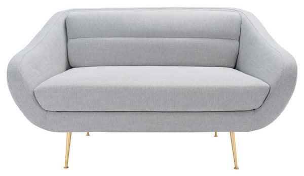 Safavieh Couture Belladonna Mid Century Loveseat LOVESEATS + CHAISES