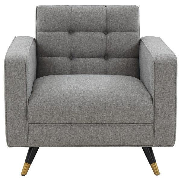 Safavieh Couture Bradson Tufted Back Accent Chair ACCENT + LOUNGE CHAIRS