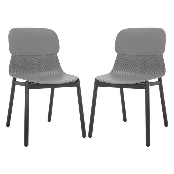 Safavieh Couture Abbie Molded Plastic Dining Chair - Set of 2 Dining Chairs