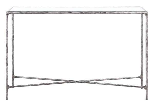 JESSA FORGED METAL RECTANGLE CONSOLE TABLE - AmericanHomeFurniture