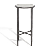 JESSA FORGED METAL TALL ROUND END TABLE - AmericanHomeFurniture