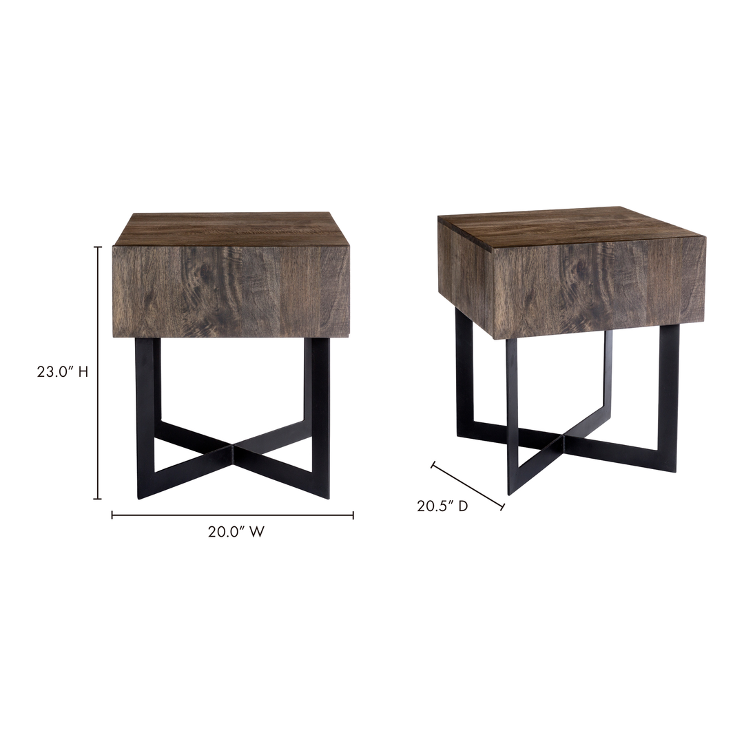 American Home Furniture | Moe's Home Collection - Tiburon Side Table