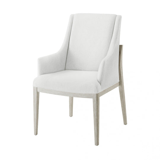 Theodore Alexander Breeze Upholstered Arm Chair - Set of 2 DINING CHAIRS