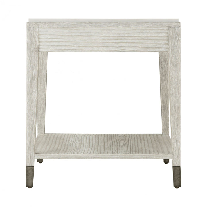 Breeze One Drawer Side Table - Theodore Alexander - AmericanHomeFurniture