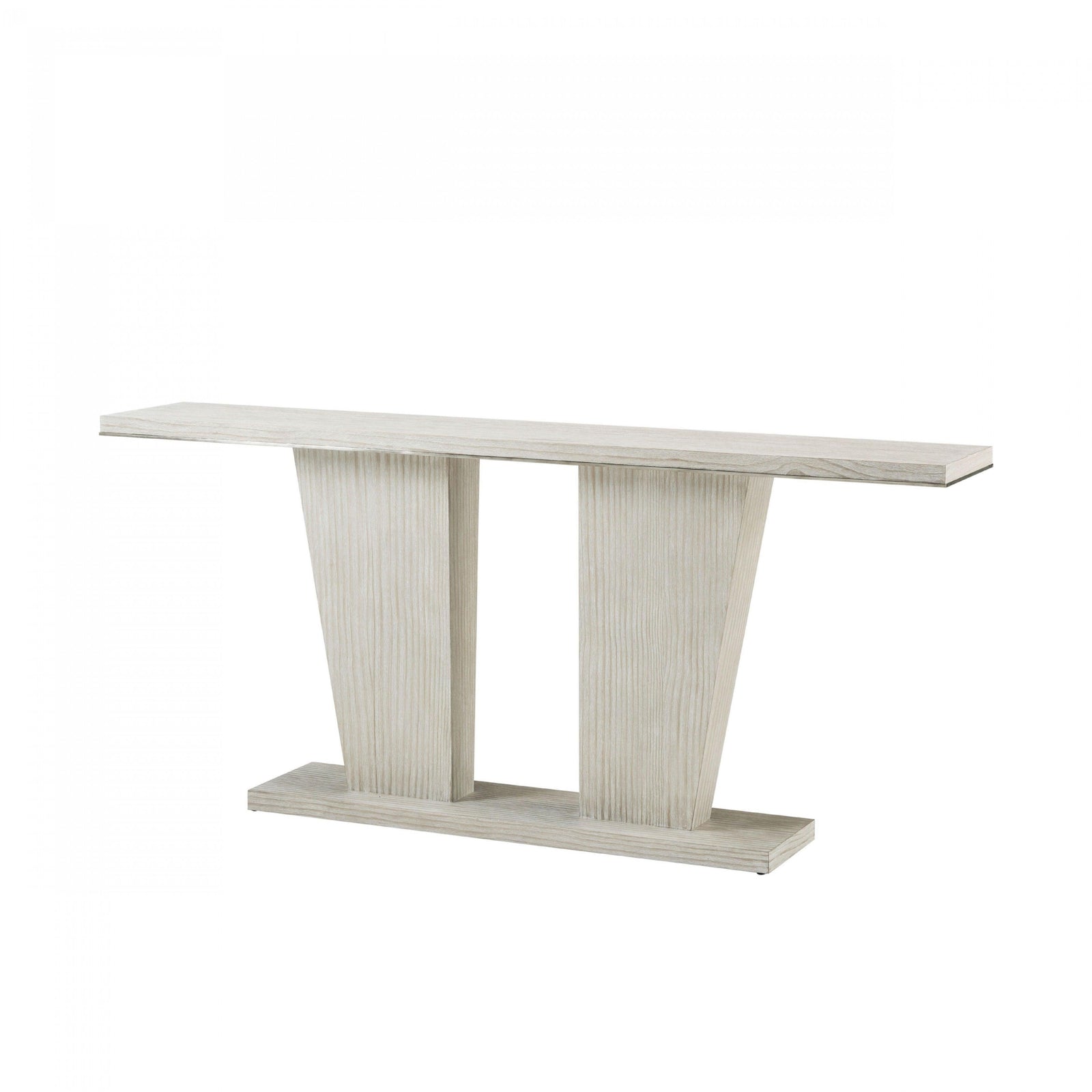 Theodore Alexander Breeze Double Pedestal Console CONSOLE TABLES