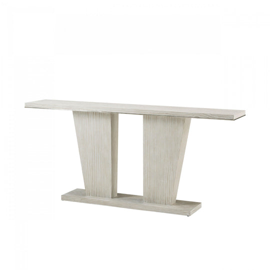Theodore Alexander Breeze Double Pedestal Console CONSOLE TABLES