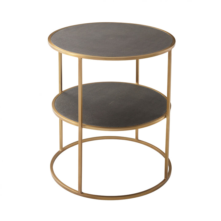 Tripp Side Table - Theodore Alexander - AmericanHomeFurniture