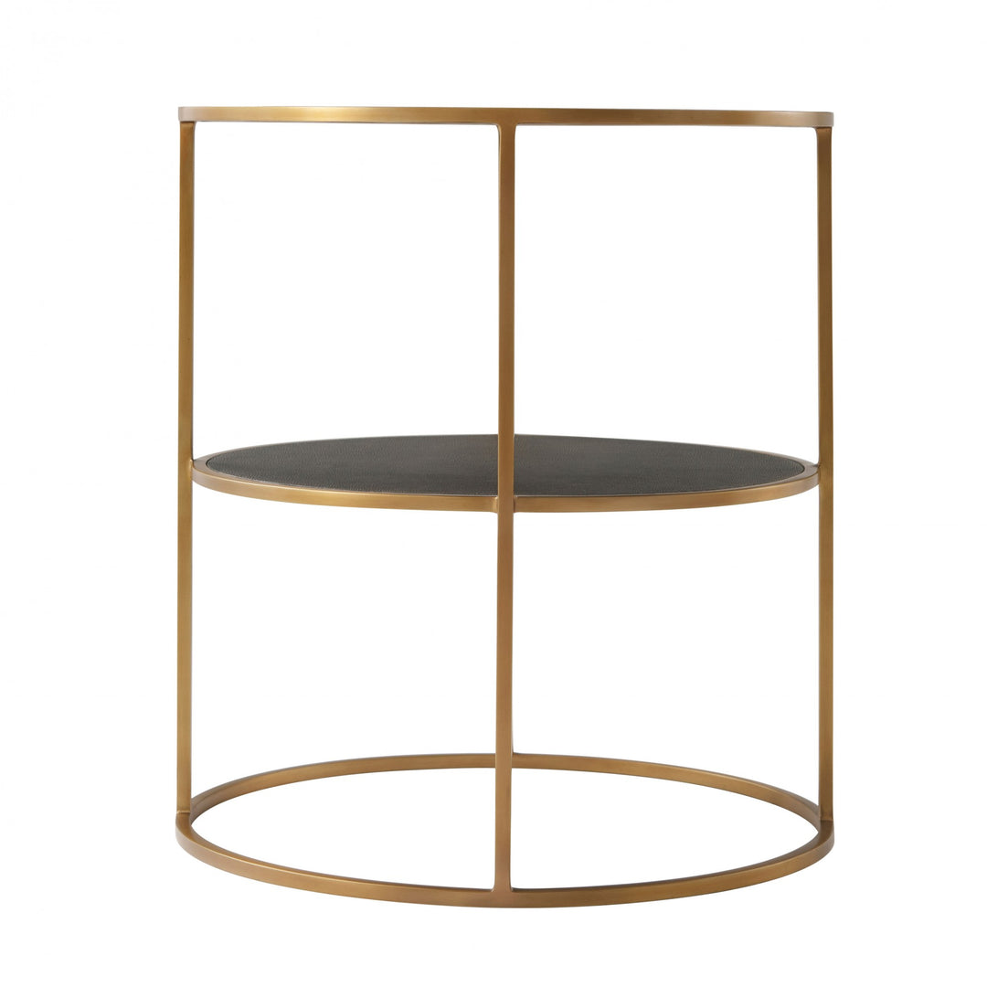 Tripp Side Table - Theodore Alexander - AmericanHomeFurniture