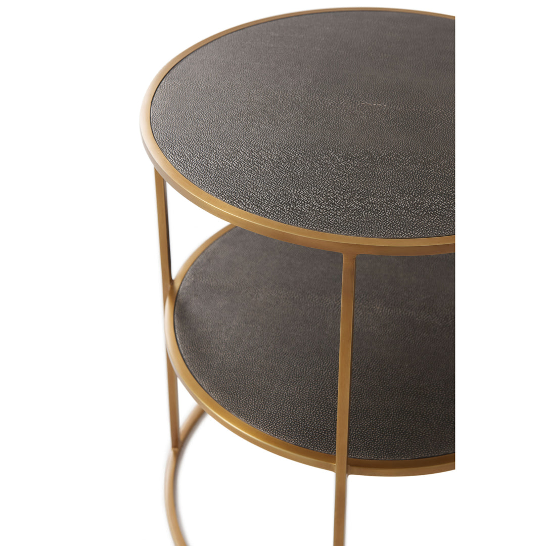 Tripp Side Table - Theodore Alexander - AmericanHomeFurniture