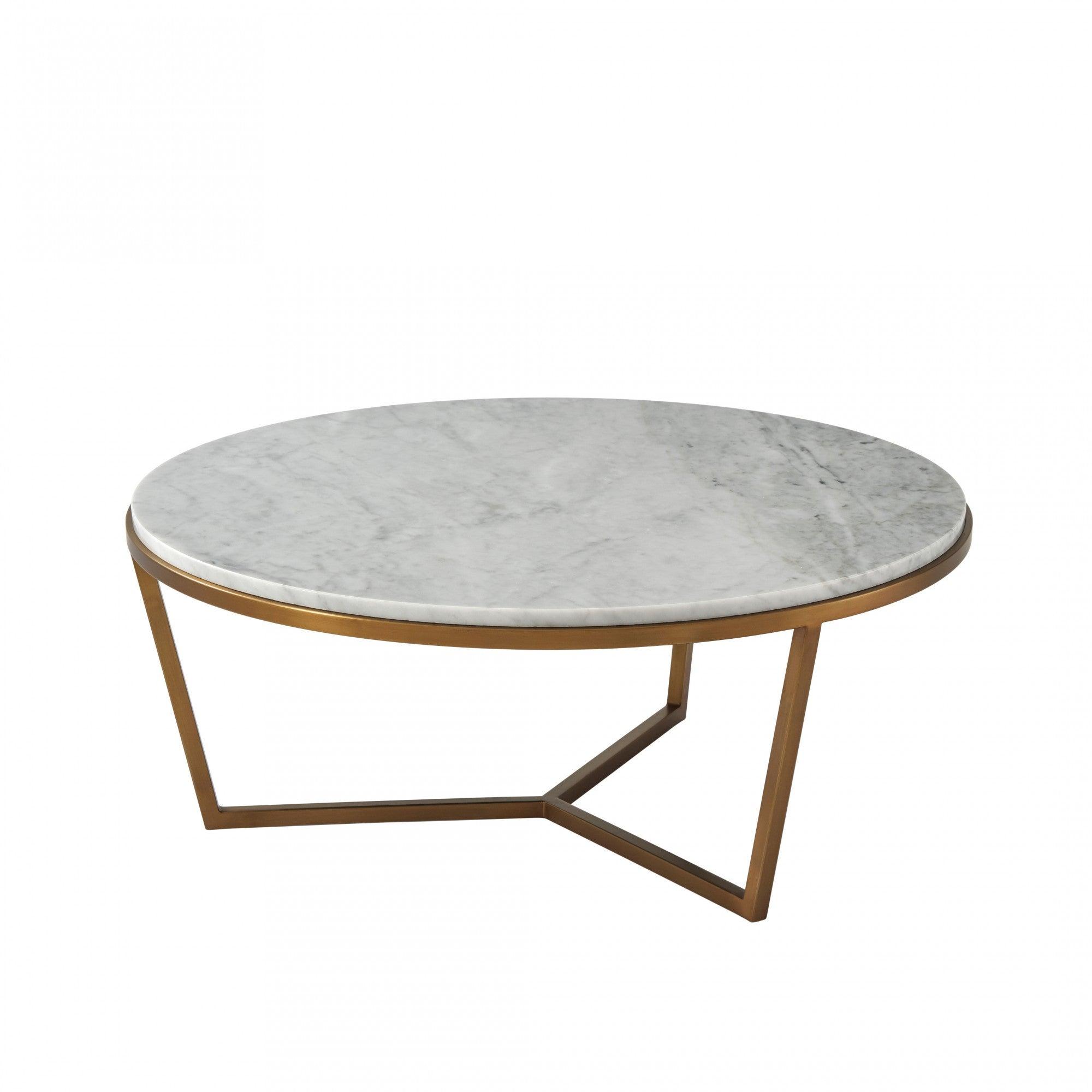 Small Fisher Round Cocktail Table