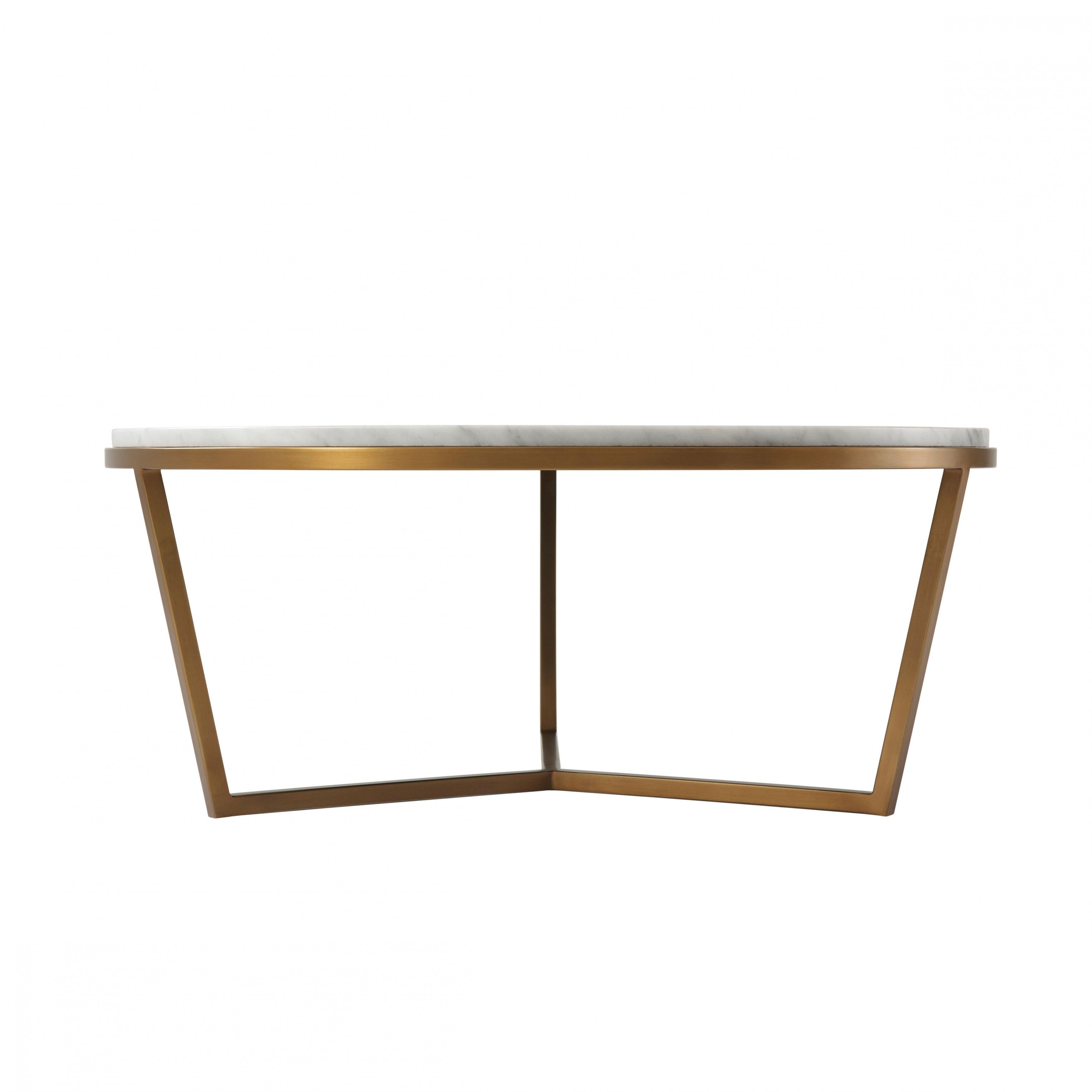 Small Fisher Round Cocktail Table - Thumbnail 2