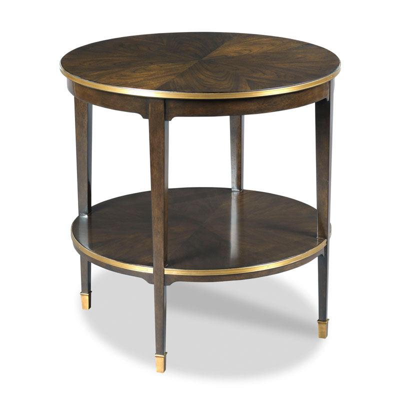 Woodbridge Emery Round Side Table ACCENT TABLES