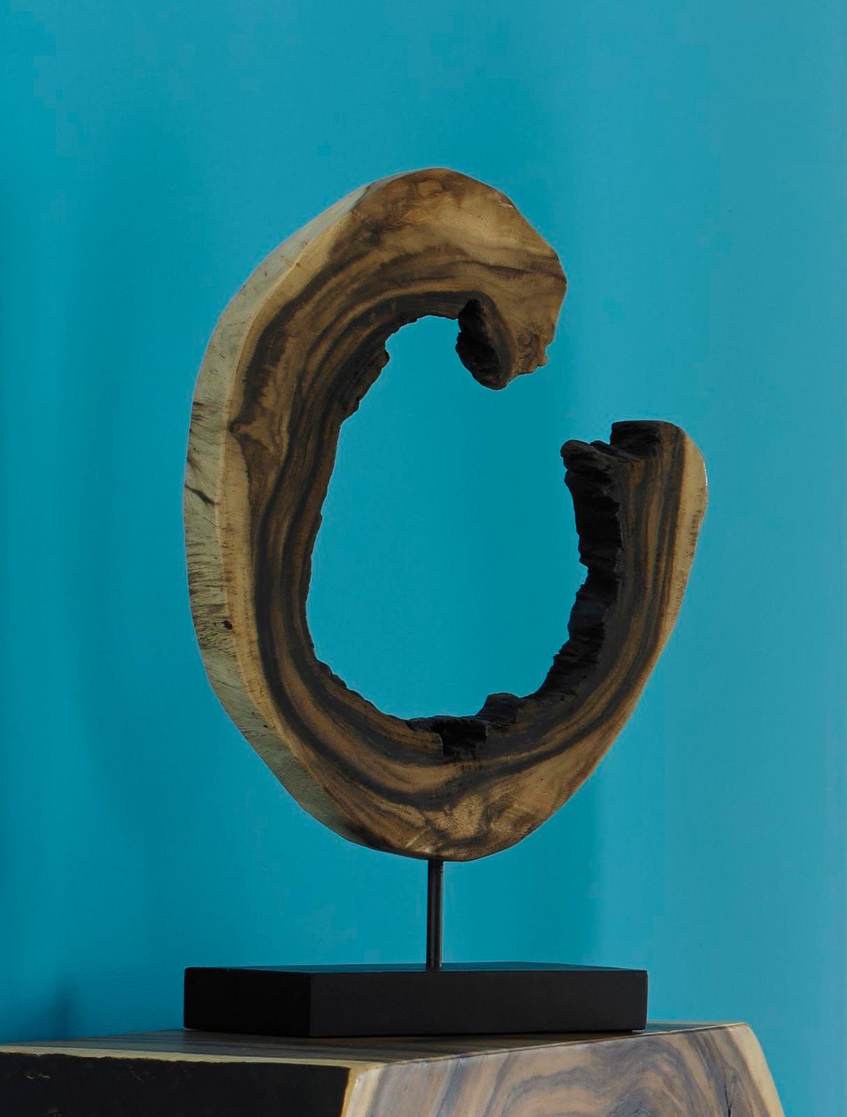Phillips Collection Creature Sculpture on Stand, Natural DECORATIVE OBJECTS