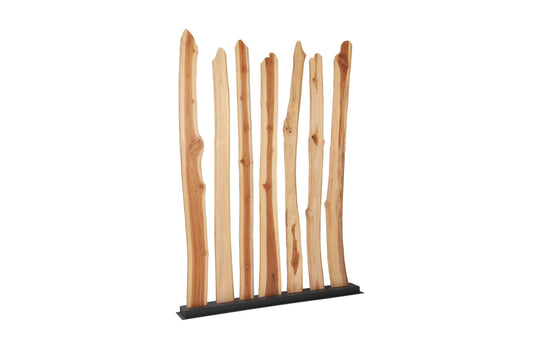 Phillips Collection Wood Screen, Chamcha Wood, Natural DECORATIVE OBJECTS