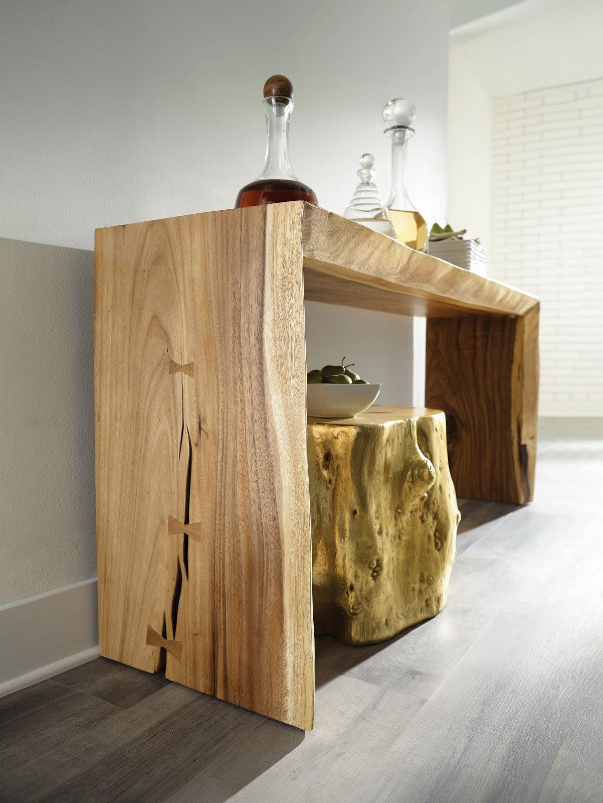 Phillips Collection Waterfall Console Table CONSOLE TABLES