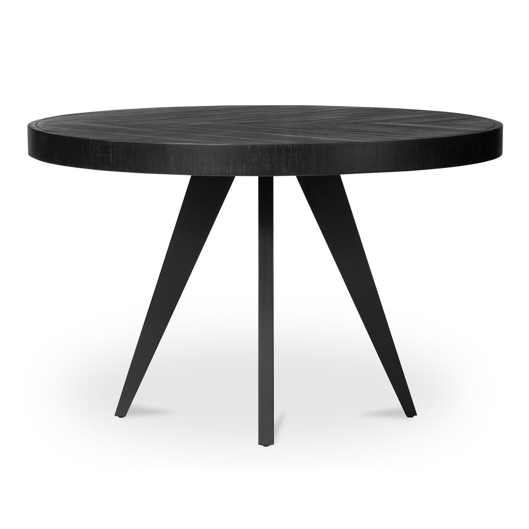 American Home Furniture | Moe's Home Collection - Parq Round Dining Table Black