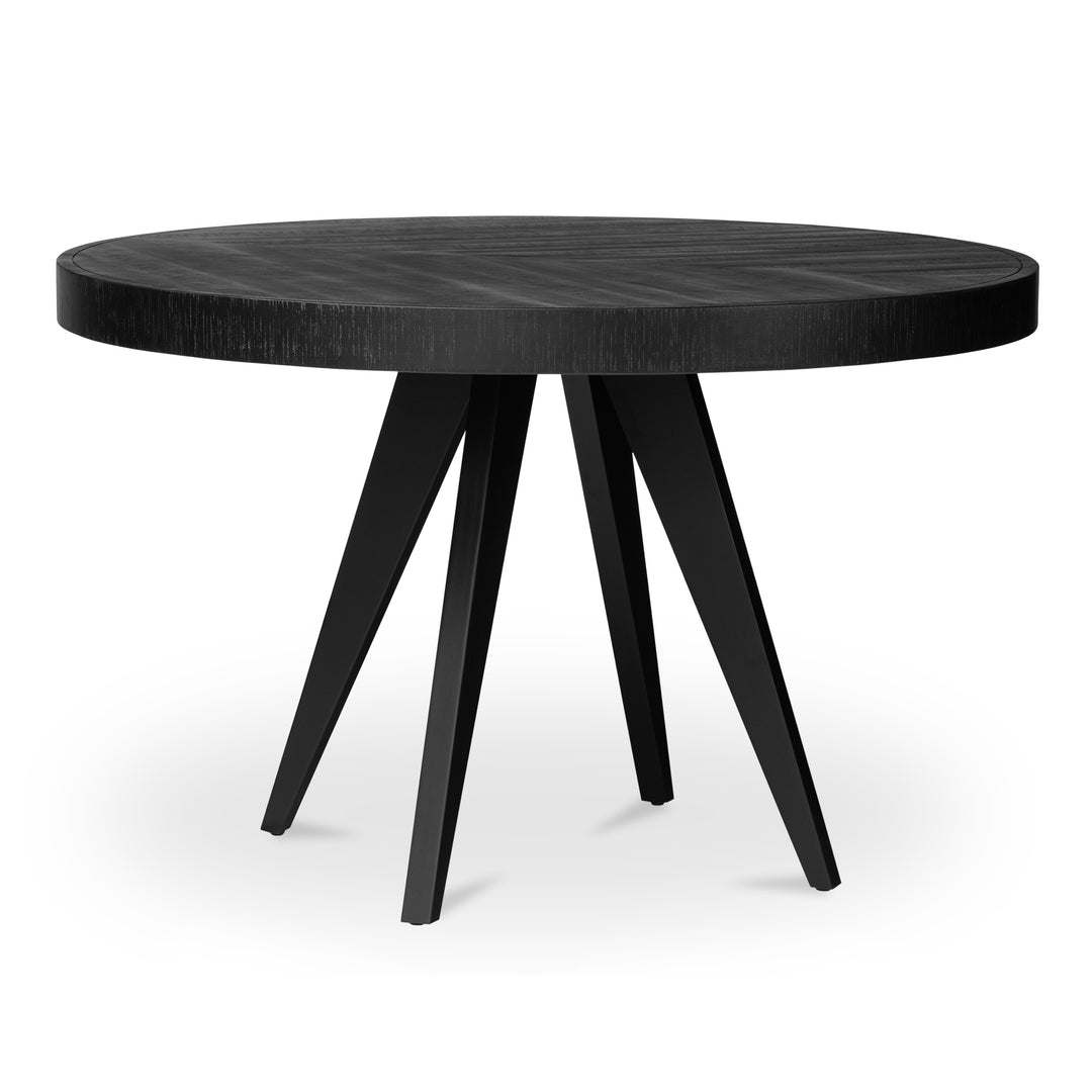 American Home Furniture | Moe's Home Collection - Parq Round Dining Table Black