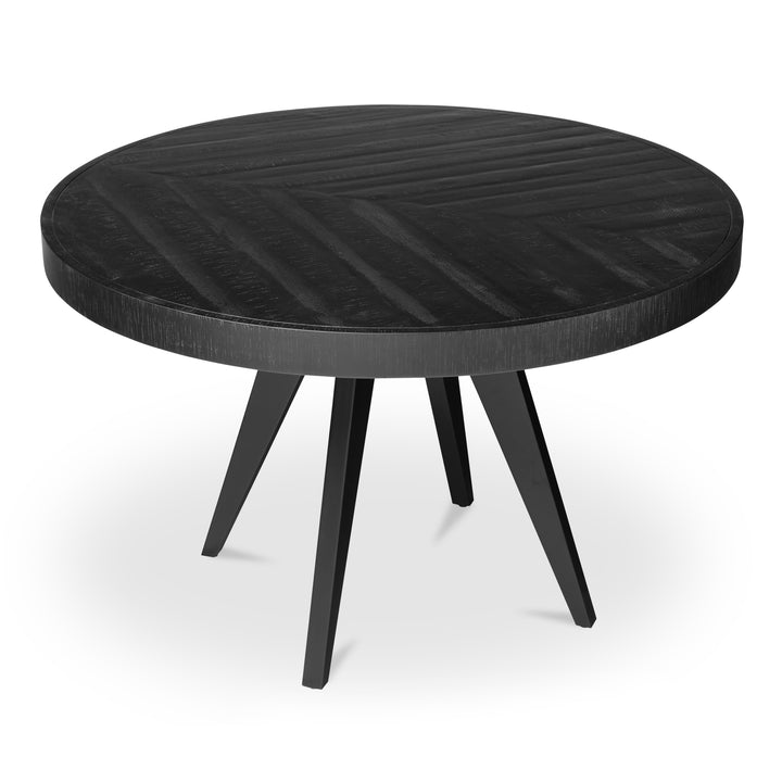 American Home Furniture | Moe's Home Collection - Parq Round Dining Table Black