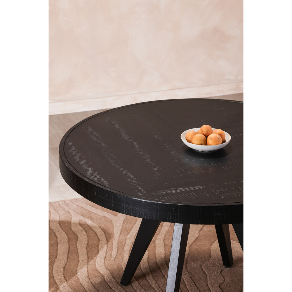 American Home Furniture | Moe's Home Collection - Parq Round Dining Table Black