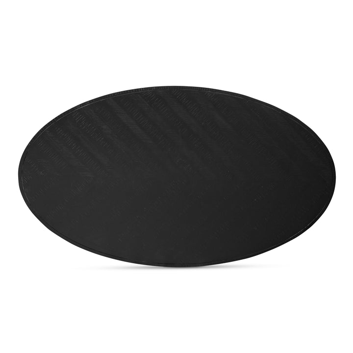 American Home Furniture | Moe's Home Collection - Parq Oval Dining Table Black