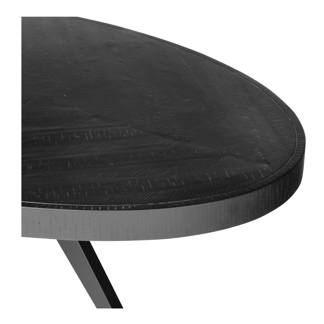 American Home Furniture | Moe's Home Collection - Parq Oval Dining Table Black