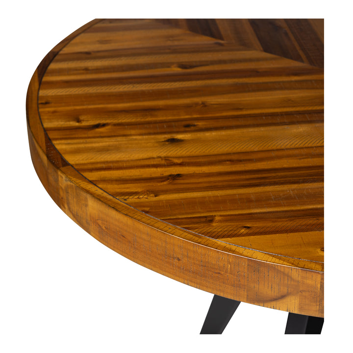 American Home Furniture | Moe's Home Collection - Parq 60In Round Dining Table Amber