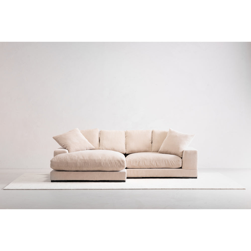 American Home Furniture | Moe's Home Collection - Plunge Sectional Cappuccino