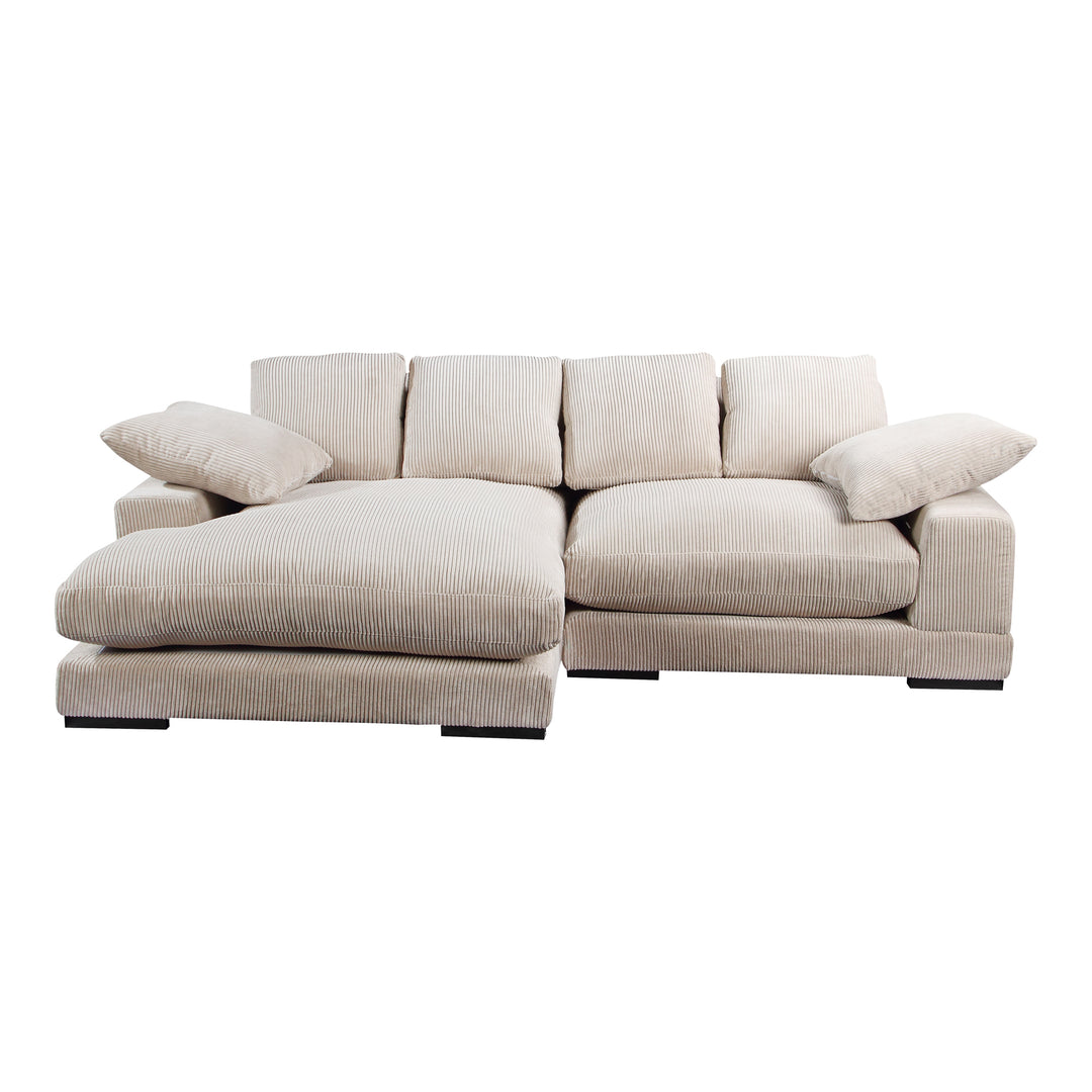 American Home Furniture | Moe's Home Collection - Plunge Sectional Cappuccino