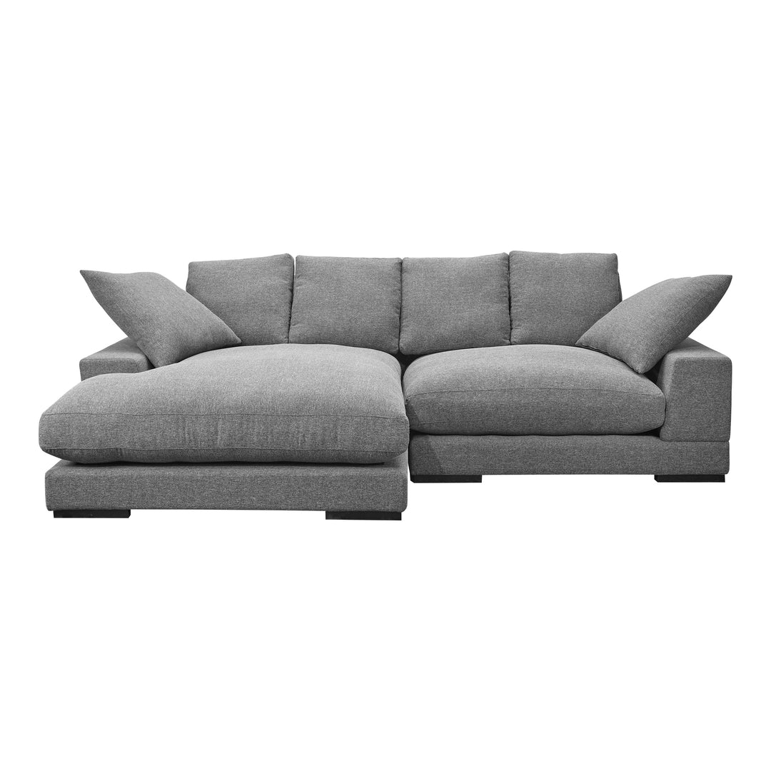 American Home Furniture | Moe's Home Collection - Plunge Sectional Anthracite