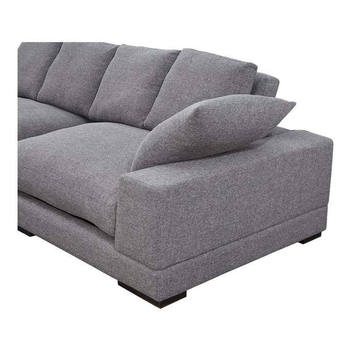 American Home Furniture | Moe's Home Collection - Plunge Sectional Anthracite