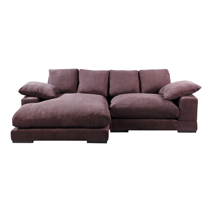 American Home Furniture | Moe's Home Collection - Plunge Sectional Dark Brown
