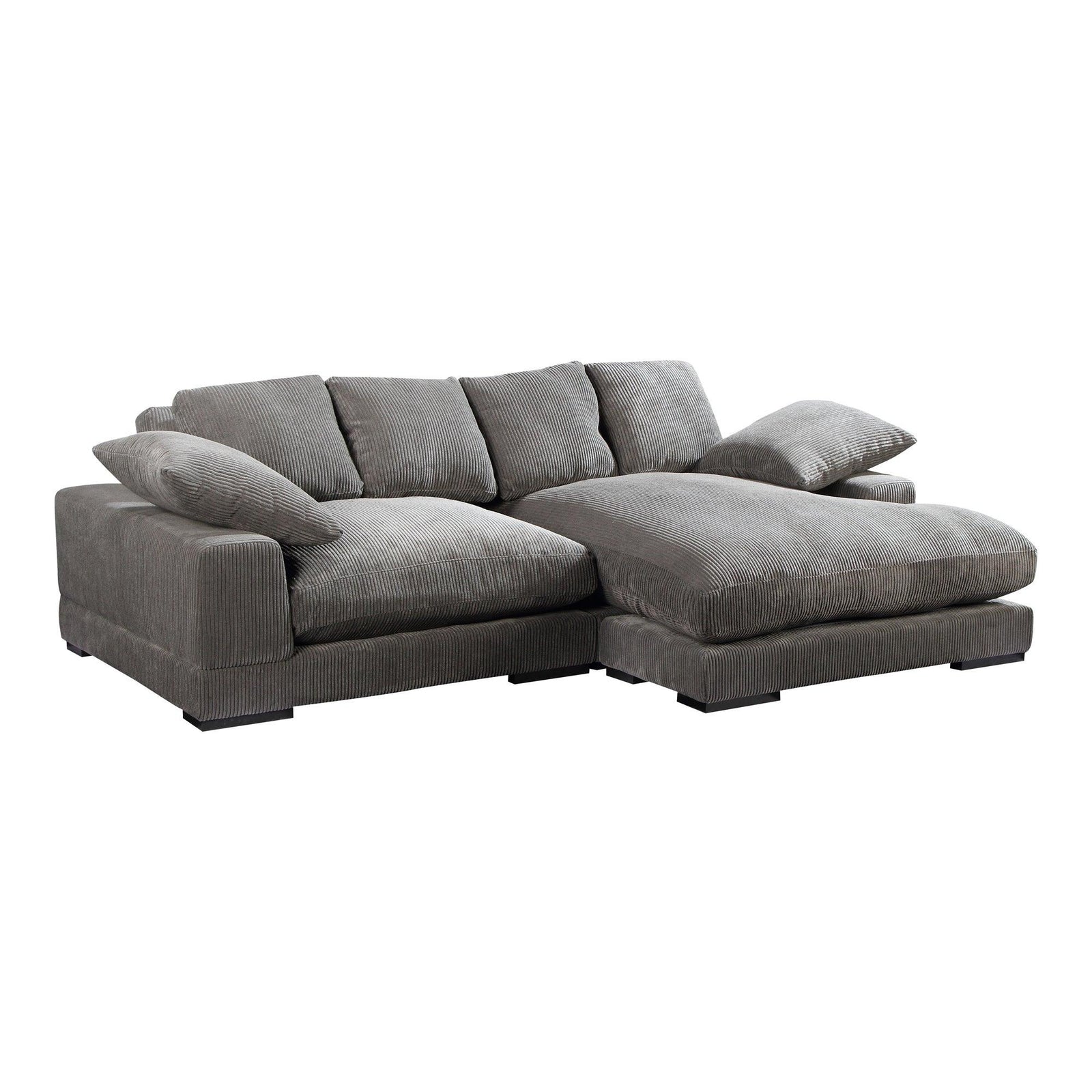 Moe's Home Collection - Plunge Sectional Charcoal - TN-1004-25-0 | American Home Furniture