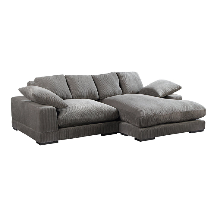 American Home Furniture | Moe's Home Collection - Plunge Sectional Charcoal