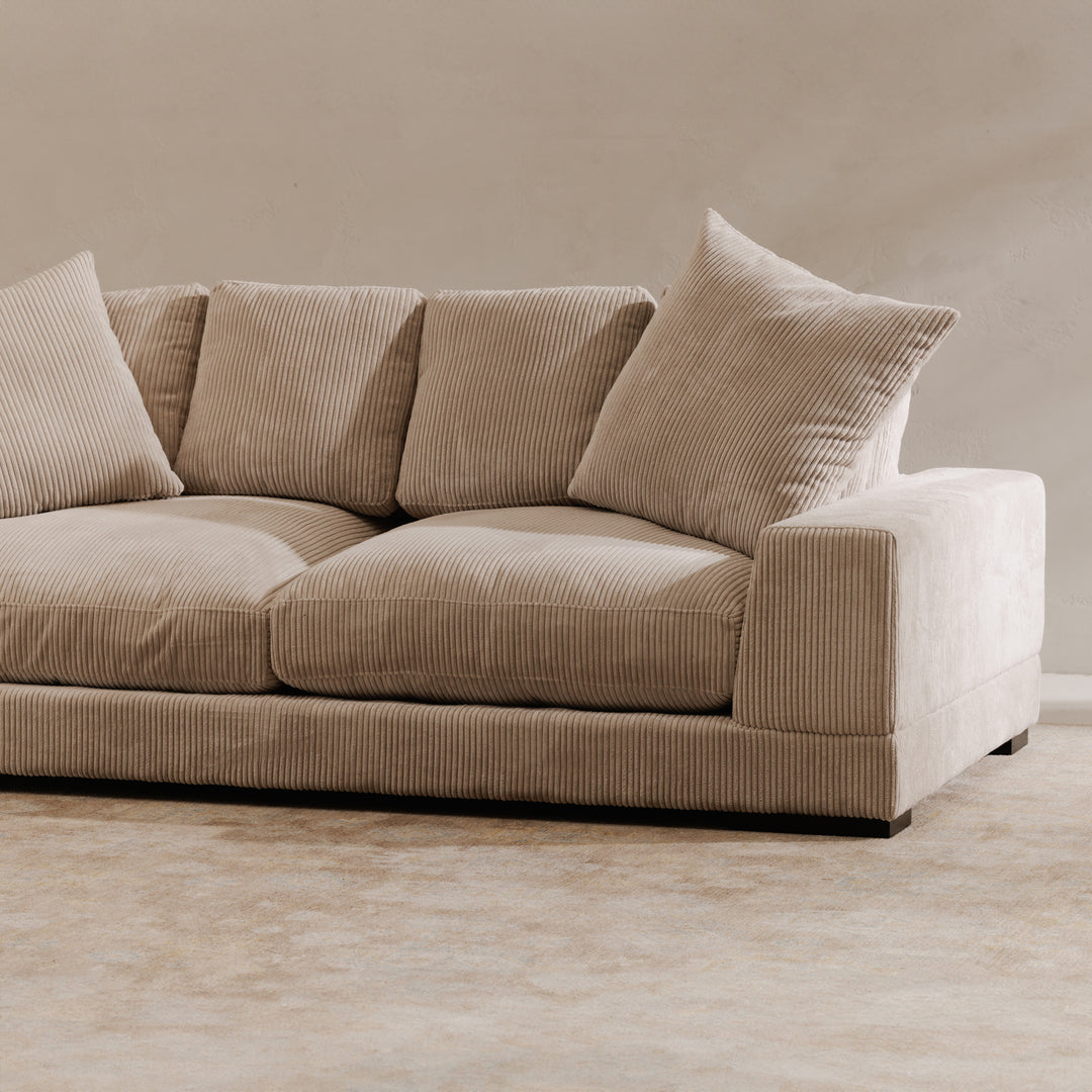 American Home Furniture | Moe's Home Collection - Plunge Sofa Cappuccino